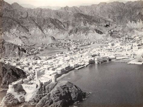 Antique photos of Oman including Muscat and Muttrah.